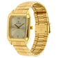 Titan Quartz Analog with Day and Date Champagne Dial Stainless Steel Strap Watch for Men  1581YM05