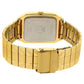 Titan Quartz Analog with Day and Date Champagne Dial Stainless Steel Strap Watch for Men  1581YM05