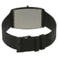 Edge Black Dial Black Leather Strap Watch NQ1596NL01