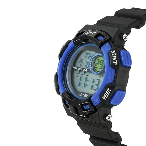 Zoop By Titan Digital Dial PU Strap Watch for Kids - 16009PP02 - KRISHNA WATCH COMPANY
