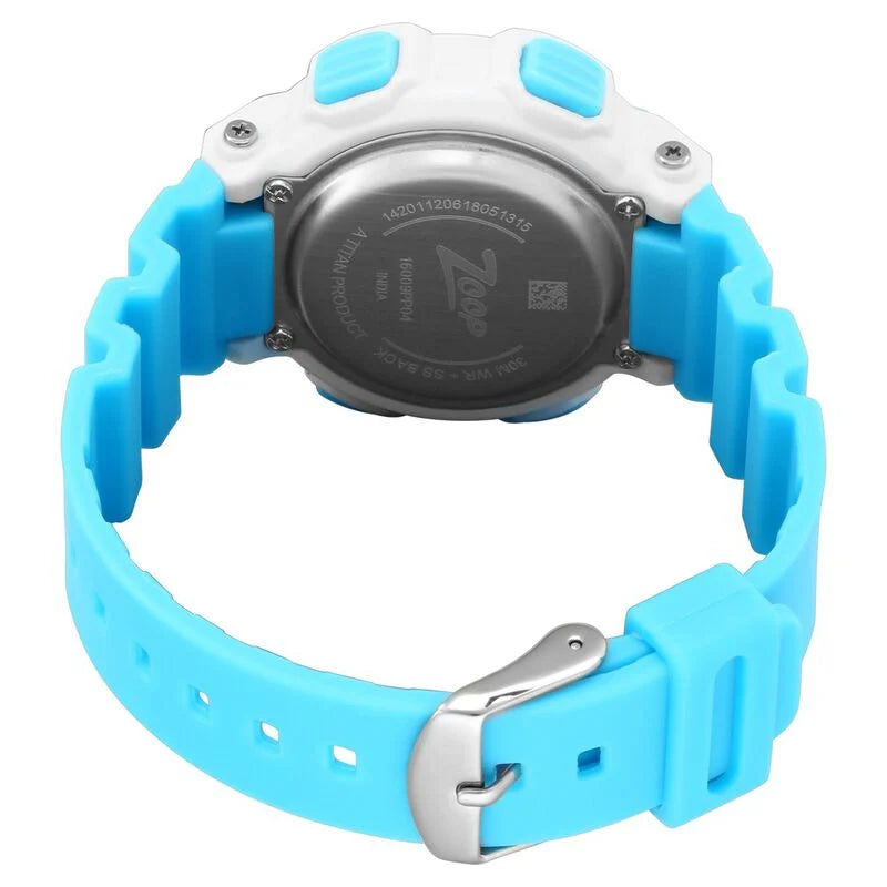 Zoop By Titan Digital Dial PU Strap Watch for Kids 16009PP04