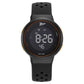 Zoop Digital Round Dial Black Silicone Strap Watch For Kids 16021pp01