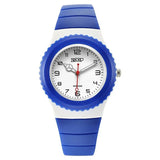 Zoop By Titan Sport Quartz Analog White Dial Polyurethane Strap Kids Watch 16031pp03w