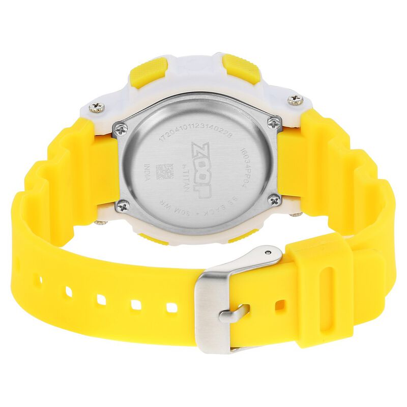 Zoop By Titan Digital Dial Watch with Plastic Strap For Kids 16034PP04W