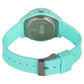 Zoop Ana-Digi Watch with Silver Dial & Green Strap for Girls Kids, from House of Titan 16046pp03