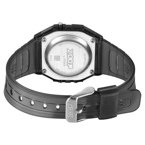 Zoop Transparent Digital Watch for Girls Kids, from House of Titan 16049pp01