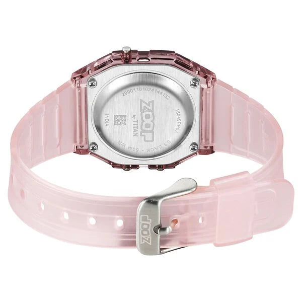 Zoop Transparent Digital Watch Girls Kids, from House of Titan 16049pp03