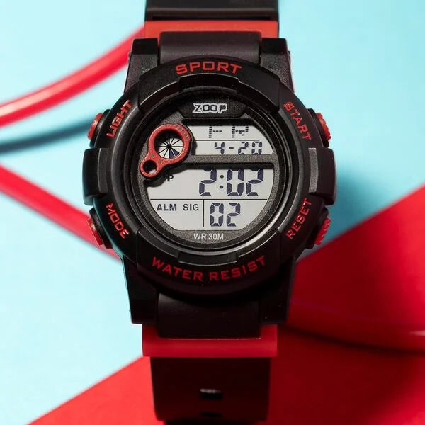 Zoop Digital Watch 16050PP02W - KRISHNA WATCH COMPANY