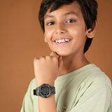 Zoop Digital Watch with LCD Dial And Camouflage Military Grey Strap for Boys Kids 16052pp02