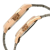 Titan Quartz Analog with Day and Date Silver Dial Stainless Steel Strap Watch for Couple  16362565km01p