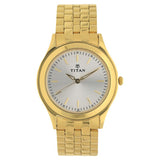 Titan Analog Silver Dial Stainless Steel Strap watch for Men 1648YM01