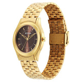 Titan Karishma Zing Quartz Analog Brown Dial Stainless Steel Strap Watch for Men 1648YM06