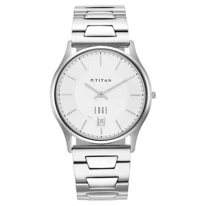 Titan Edge Metal Analog Watch - For Men NS1683SM01 - KRISHNA WATCH COMPANY