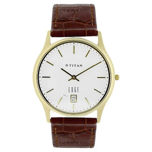 Titan Edge Analog with Date Watch for Men 1683yl01 - KRISHNA WATCH COMPANY