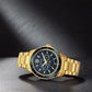 Titan Regalia Premium Green Dial Stainless Steel Strap Watch for Men 1688KM05