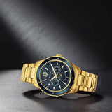Titan Regalia Premium Green Dial Stainless Steel Strap Watch for Men 1688KM05 - KRISHNA WATCH COMPANY