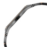 Titan Edge Ceramic Quartz in Midnight Gold with Black Dial Watch for Men 1696KC01