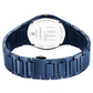 Titan Edge Bicolour Quartz Analog Blue Dial Blue Ceramic Strap Watch For Men 1696kc05