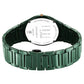 Titan Edge Bicolour Quartz Analog Green Dial And Green Ceramic Strap Watch For Men 1696kc10