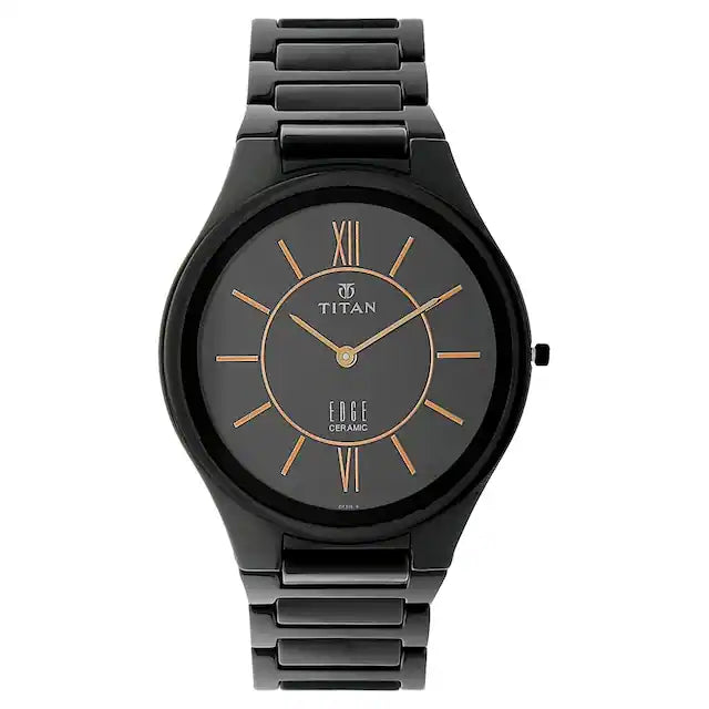 Titan Edge Ceramic - Slimmest Ceramic Analog Watch 1696NC01 - KRISHNA WATCH COMPANY