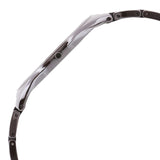 Titan Edge Ceramic Silver Dial Analog Ceramic Strap watch for Men NR1696QC02