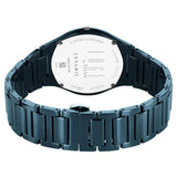 Titan Edge Ceramic Quartz in Atlantic Blue Dial Watch for Men - 1696QC09
