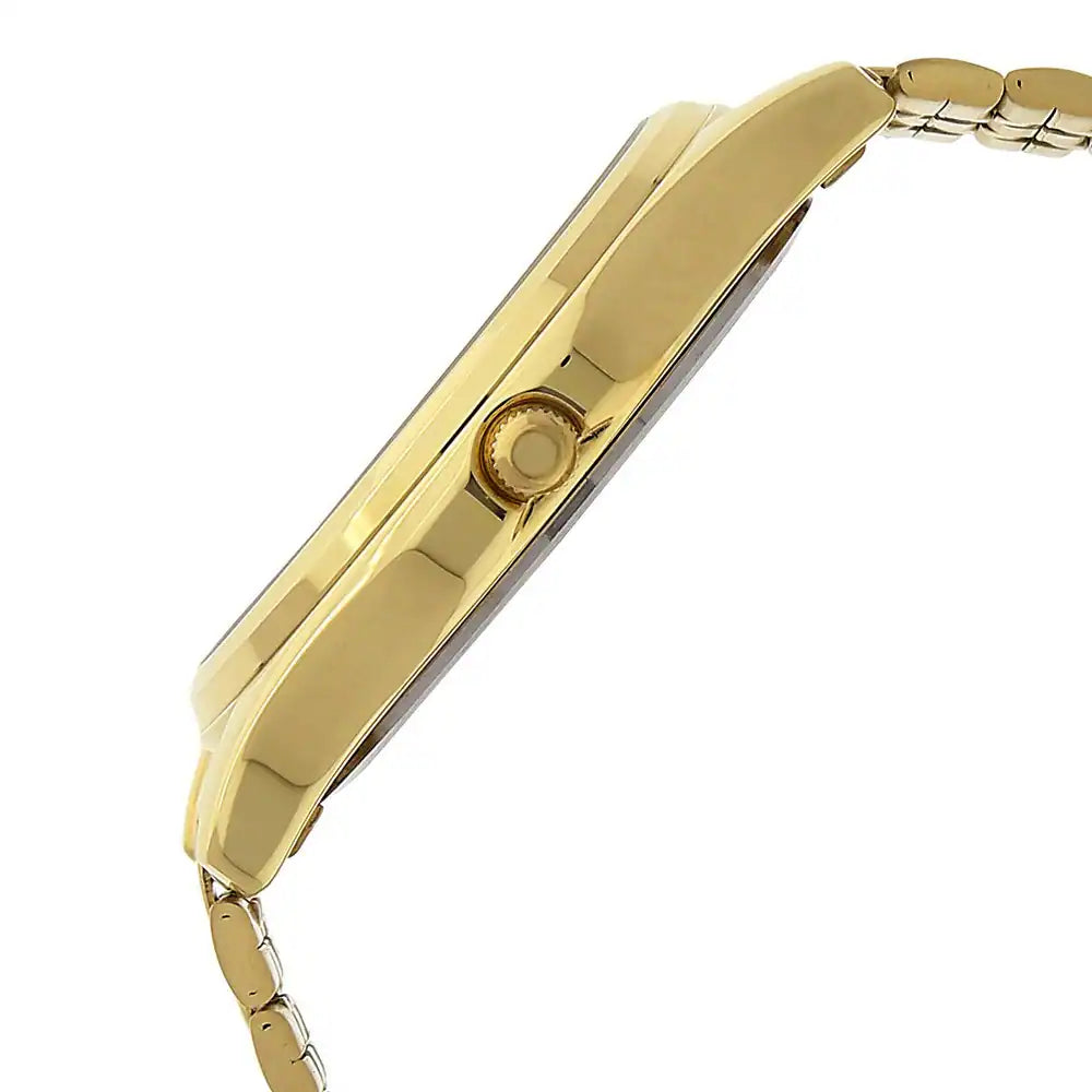 Champagne Dial Golden Stainless Steel Strap Watch NP1713YM03 1713YM0 KRISHNA WATCH COMPANY