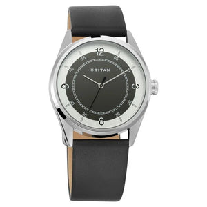 Titan Quartz Analog Multicoloured Dial Leather Strap Watch for Men / 1729sl04 - KRISHNA WATCH COMPANY