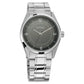 Titan Men's Eleganza Lumina Blue: Luminous Dial Watch with Sophisticated Link Metal Strap 1729sm03
