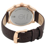Titan Quartz Strap Watch for Men - NT1733KL03