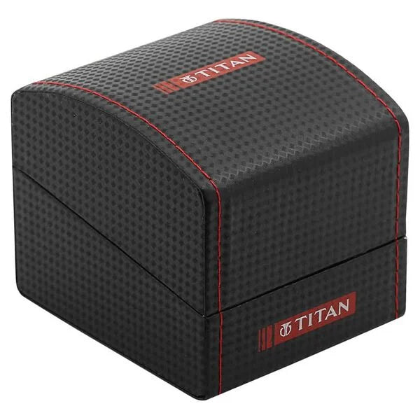 Titan Quartz Strap Watch for Men - 1733kl03