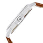 Silver Dial Brown Leather Strap Watch NN1735SL01 (DG399)