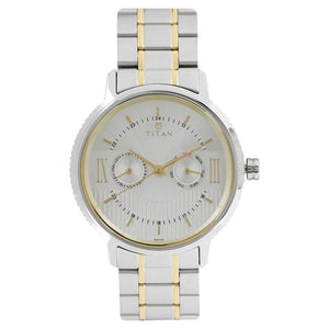 Titan Regalia Baron Stainless Steel Strap watch for Men - 1743BM01 - KRISHNA WATCH COMPANY