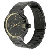 Titan Regalia Baron Black Dial Analog with Day and Date Stainless Steel Strap Watch for Men  1743NM01