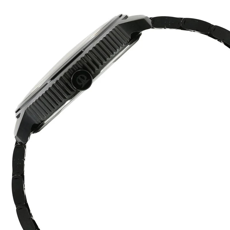 Titan Regalia Baron Black Dial Analog with Day and Date Stainless Steel Strap Watch for Men  1743NM01