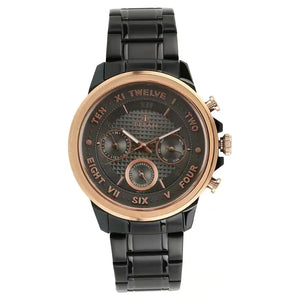 TITAN Anthracite Dial Black Stainless Steel Strap Watch NN1747KM02 (DG777) - KRISHNA WATCH COMPANY