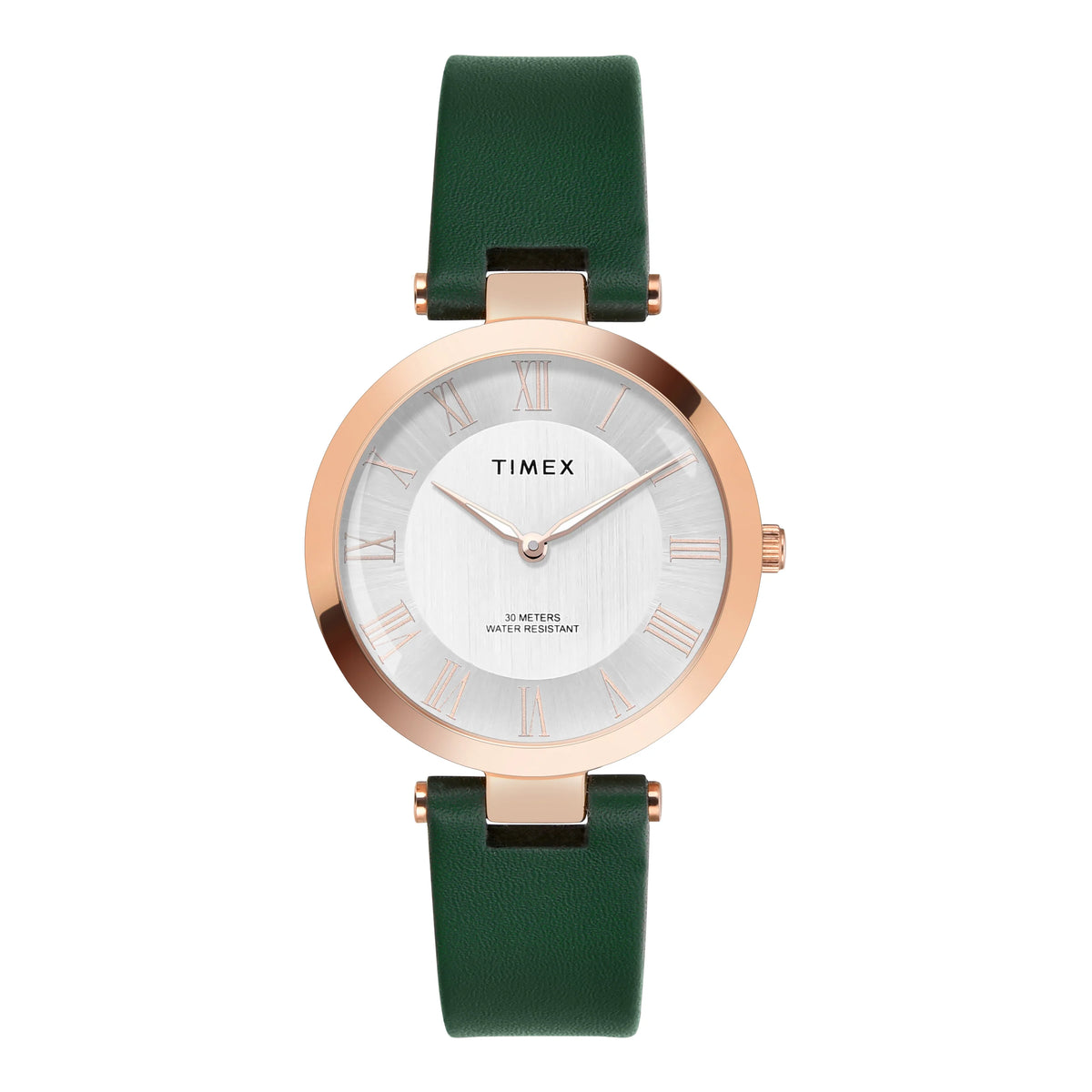 Timex Trendline Round 33mm Silver Dial Analog Women Watch - TWEL19209