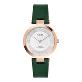 Timex Trendline Round 33mm Silver Dial Analog Women Watch - TWEL19209