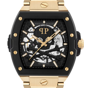 Philipp Plein Black Hexagonal Dial Automatic Men Watch - PWJFA0625 - KRISHNA WATCH COMPANY