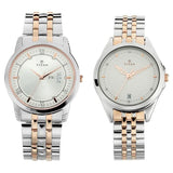 Titan Bandhan Quartz Analog  Stainless Steel Strap Watch for Couple 17742565km01