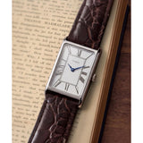 Timex Rectangle 21mm Silver Dial Analog Unisex Watch - TW2Y88200UJ