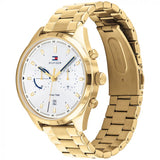 Tommy hilfiger Men Bennett Round White Watches NETH1791726 - KRISHNA WATCH COMPANY