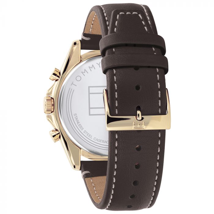 Tommy hilfiger Men Parker Round Black Watches TH1791836 - KRISHNA WATCH COMPANY