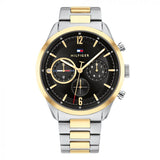 Tommy hilfiger Men Matthew Round Black Watches NETH1791944 - KRISHNA WATCH COMPANY