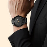 Titan Quartz Analog Silver Dial Watch for Men 1802NM01 - KRISHNA WATCH COMPANY