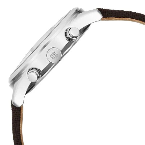 Titan Wrist Wit Quartz Analog with Day and Date Brown Dial Leather Strap Watch for Men 1805SL12