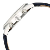 Titan Regalia Opulent Quartz Analog with Day and Date Blue Dial Blue Leather Strap Watch for Men 1805SL13