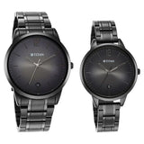 TITAN Neo Bandhan III Couple Analog Watch Set - 18062617NM01 - KRISHNA WATCH COMPANY