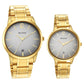 Titan Bandhan Grey Dial Analog Stainless Steel Strap Watch for Couple 18062617YM01P