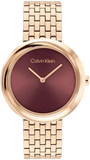 CALVIN KLEIN Twisted Bezel Analogue Watch For Women - 25100067